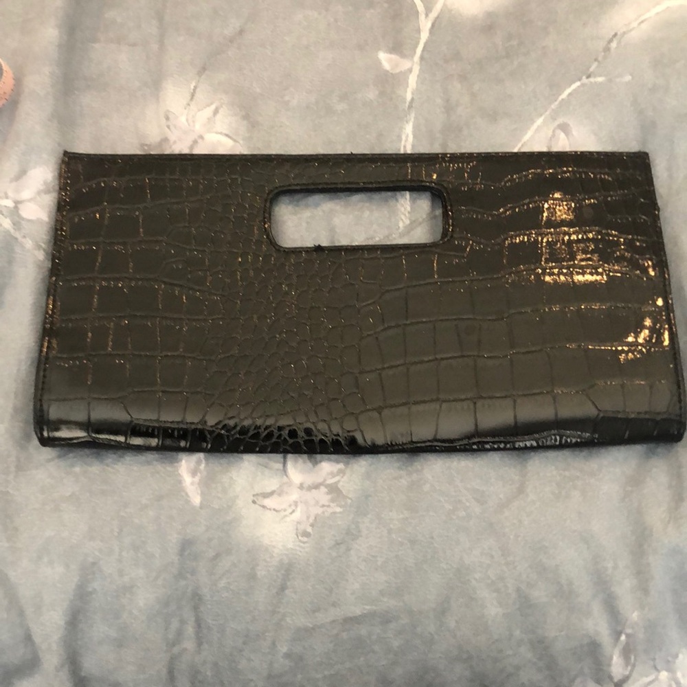 Black womens Clutch purse